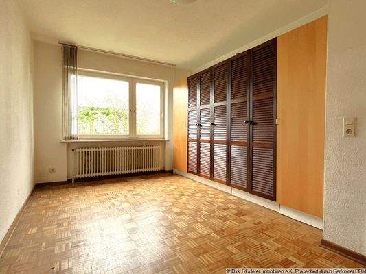 Ankleidezimmer im Erdgeschoss