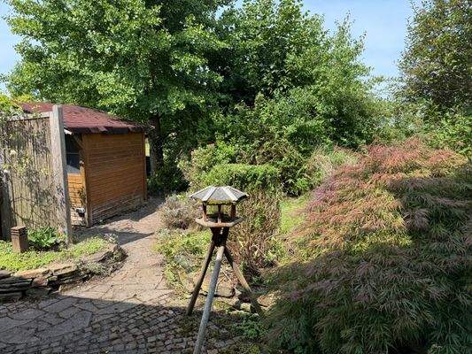 Garten Rückseite