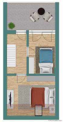 Grundriss Skizze Dachgeschoss