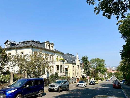 schöne und ruhige Lage am Ende der Westendstraße