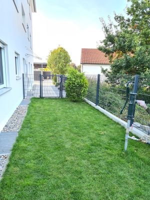 Rückseite Garten