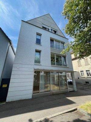 Modernes Gebäude von außen