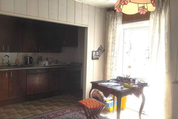 alter Bereich mit Küche