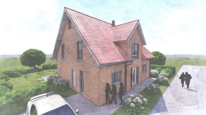 Frontansicht Seite links