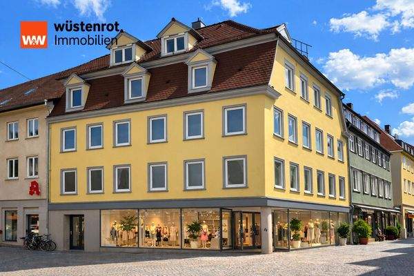 Außenansicht in der Fussgängerzone