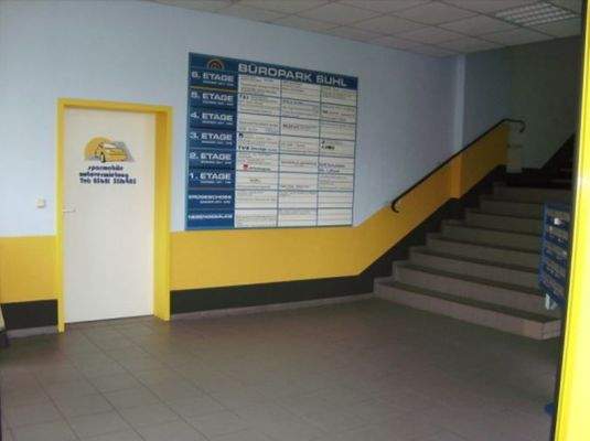 Gepflegter Empfangsbereich