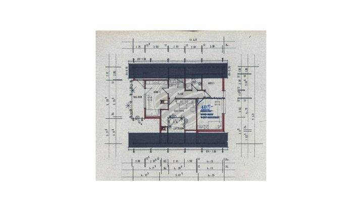 Plan Hauptwohnung 2. Ebene