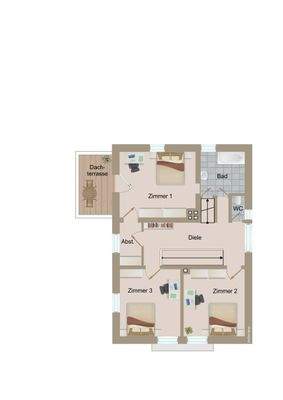 Grundriss Obergeschoss