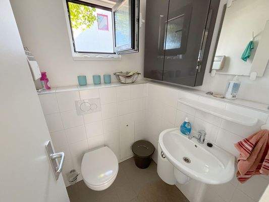 eines der beiden WCs