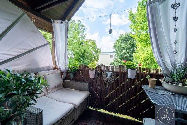 Wohnung Nr. 4 Balkon