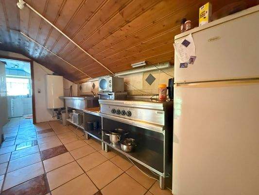 Kochbereich Galerie Anbau