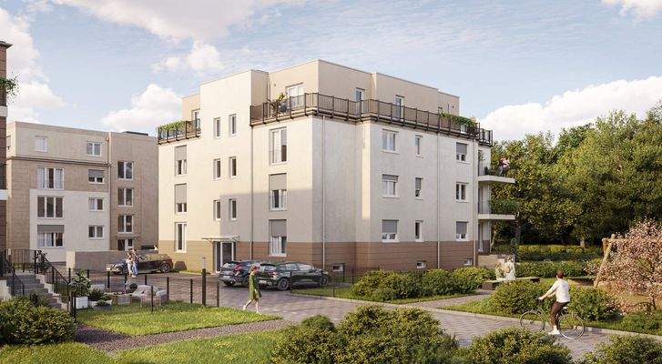 Familienfreundliches neues Wohnquartier mit tollem