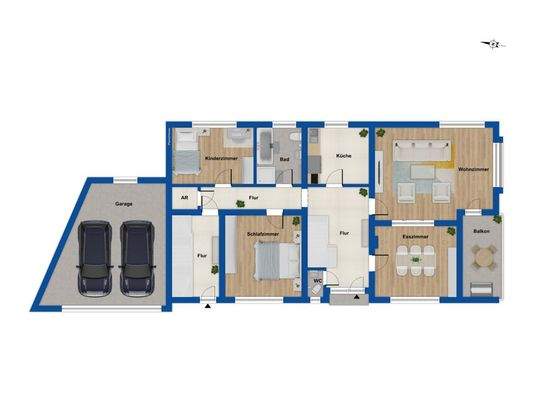 Grundriss Erdgeschoss