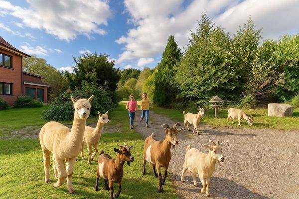 So könnte Ihr Hof belebt werden (KI unterstützt)