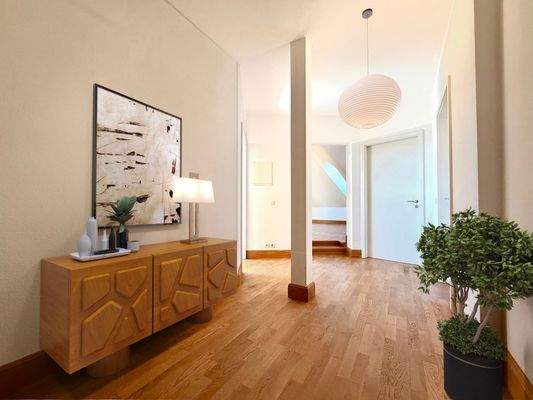 freundlicher Eingangsbereich