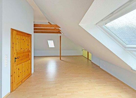 Raum im Dachgeschoss