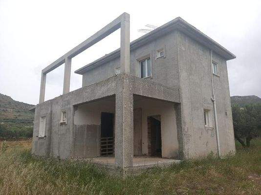 Kreta, Trachilos: Investitionsprojekt - 3 Rohbau-Villen zu verkaufen