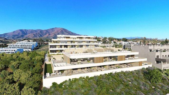 Apartments with Panoramic Sea Views in Estepona Malaga