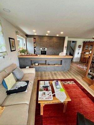 Blick vom Wohnzimmer