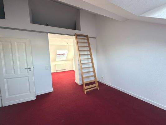 Schlafzimmer mit Empore 