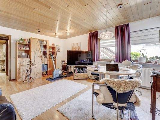 Wohnbereich in der Einlliegerwohnung 