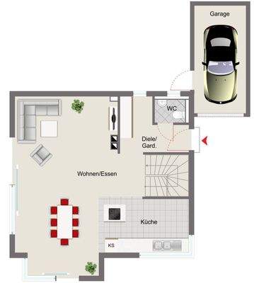 Grundriss Erdgeschoss