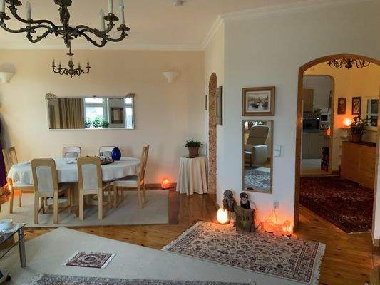 Wohnzimmer mit Blick