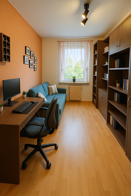 Zimmer im EG (Einrichtungsbeispiel)