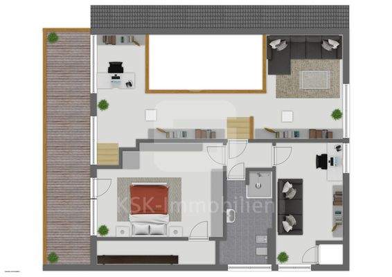 Grundriss Dachgeschoss