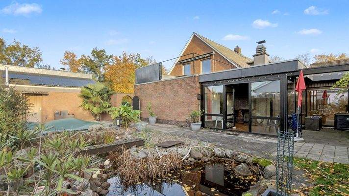 Ansicht Anbau und Wintergarten