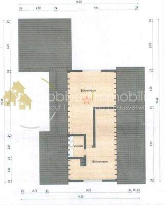 Grundriss DG - Bühne