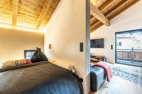 Abgetrennter Schlafbereich