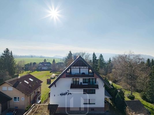 Luftaufnahme Richtung Westen