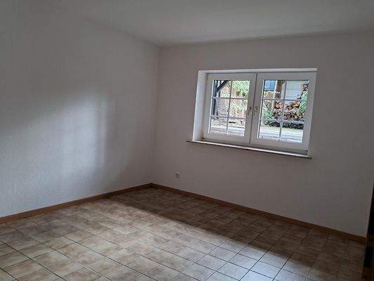 Schlafzimmer im Wohnbereich des Souterrains