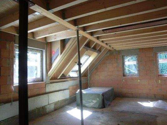 Maisonette-Wohnung Rohbau