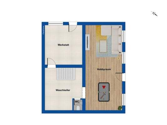 Grundriss Untergeschoss