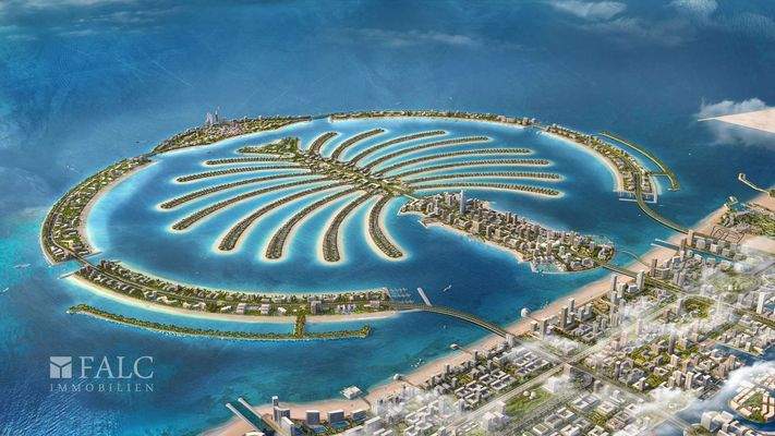 die neue Palme von Dubai