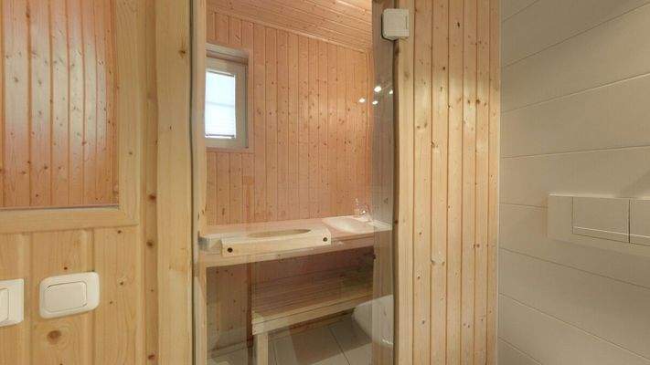 Sauna im Badezimmer