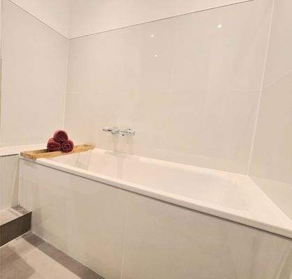 Neue Badewanne für kalte Wintertage