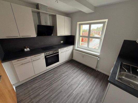 Küche einer Wohnung im DG