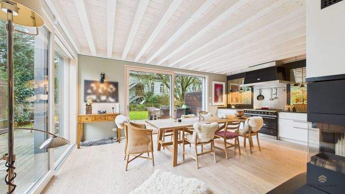 offener Wohn-und Essbereich