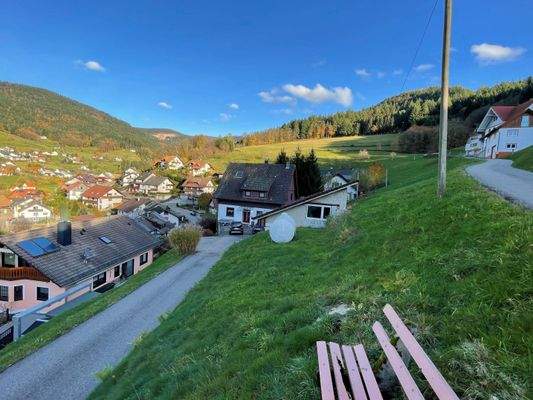 Zufahrt zum Wohnhaus