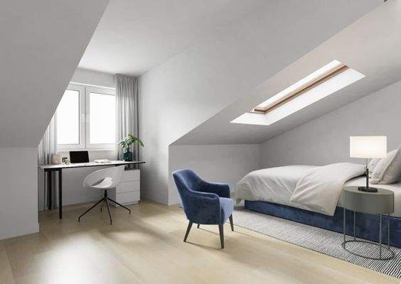 Kinderzimmer im Dachgeschoss