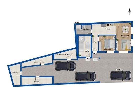 Grundriss Erdgeschoss