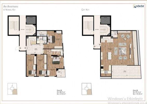 Stylish Flats Close to Metro and Sea in Istanbul Kadikoy