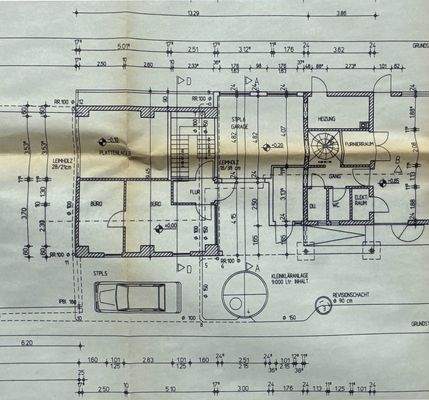 Grundriss Wohnhaus Zw-bau EG