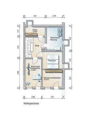 UG mit Werkstatt-/ Hobbykeller