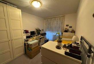 Blick ins Schlafzimmer