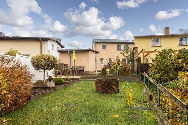 Rückansicht vom Haus