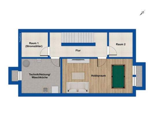 Grundriss Kellergeschoss